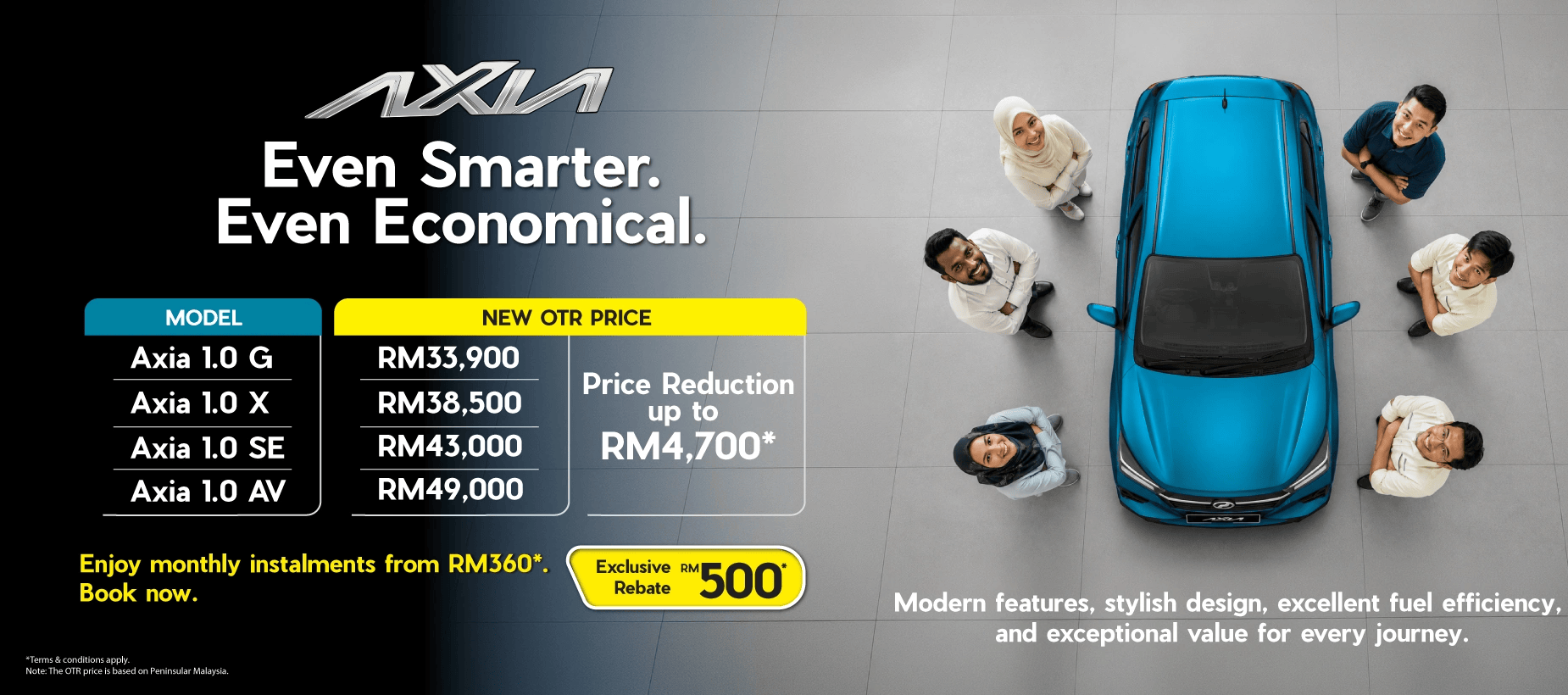 REBATE AXIA POSTER